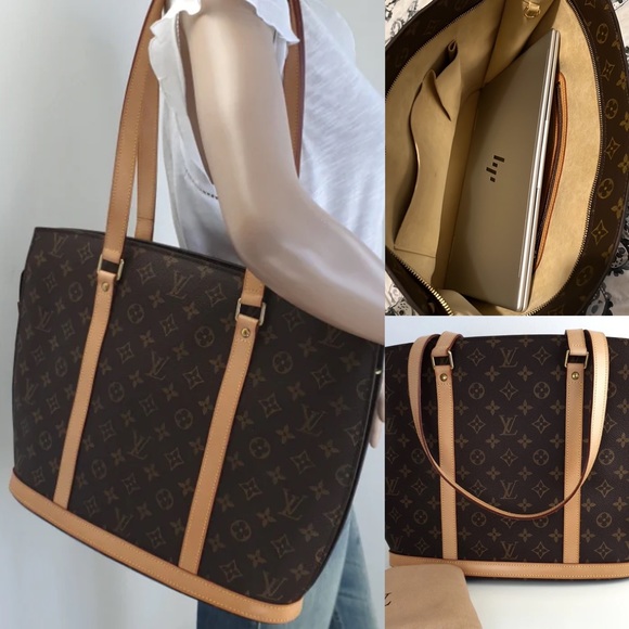 Louis Vuitton Handbags - 💎 LIKE NEW 💎 LAPTOP LOUIS VUITTON WORK ZIPPER HARD TOTE BABYLONE BUSINESS